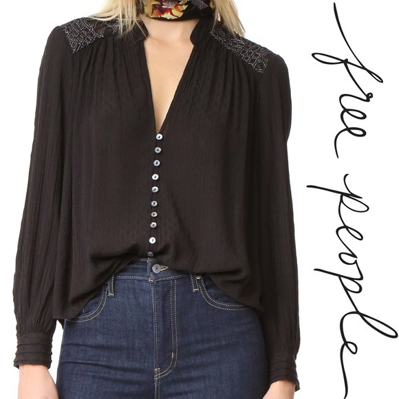 Free People Tops - ❤️ Free People “Canyon Rose” blouse XS